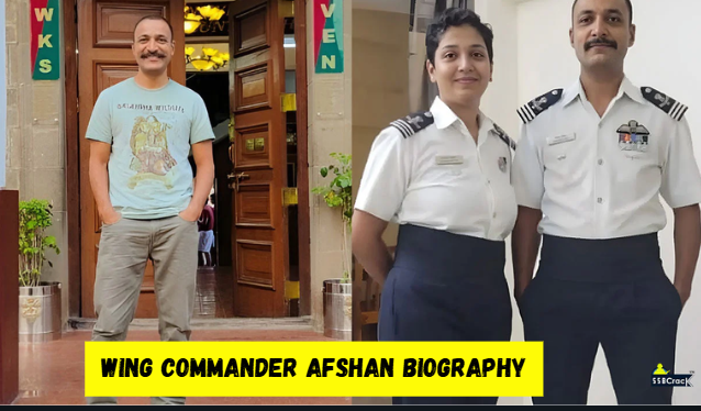 wing commander afshan biography